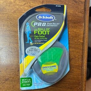 Dr. Scholl's PRO Orthotics for Ball of Foot - Green and Gray